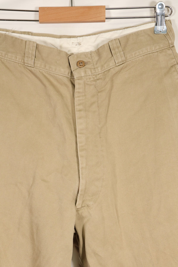 1960s 30X31 U.S. Army khaki pants, chinos, used A