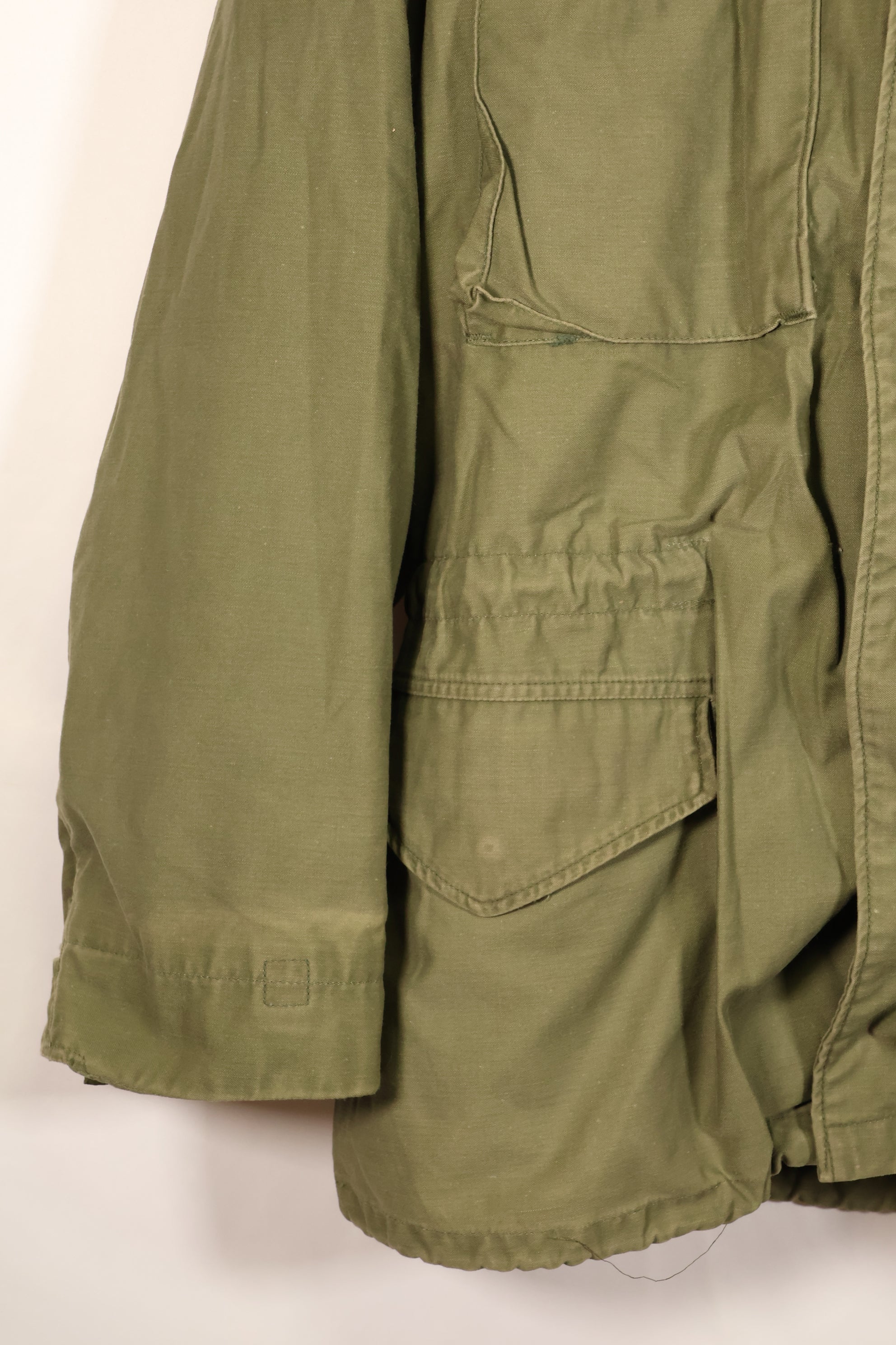 1974 Contract, S-R, U.S. Military, M65 Field Jacket, 3rd Model with Liner, Used