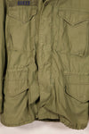 1974 Contract, S-R, U.S. Military, M65 Field Jacket, 3rd Model with Liner, Used