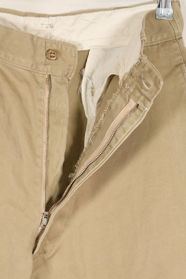1960s 30X31 U.S. Army khaki pants, chinos, used A