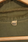 1940's US Army M43 HBT Utility Jacket, used, good condition.