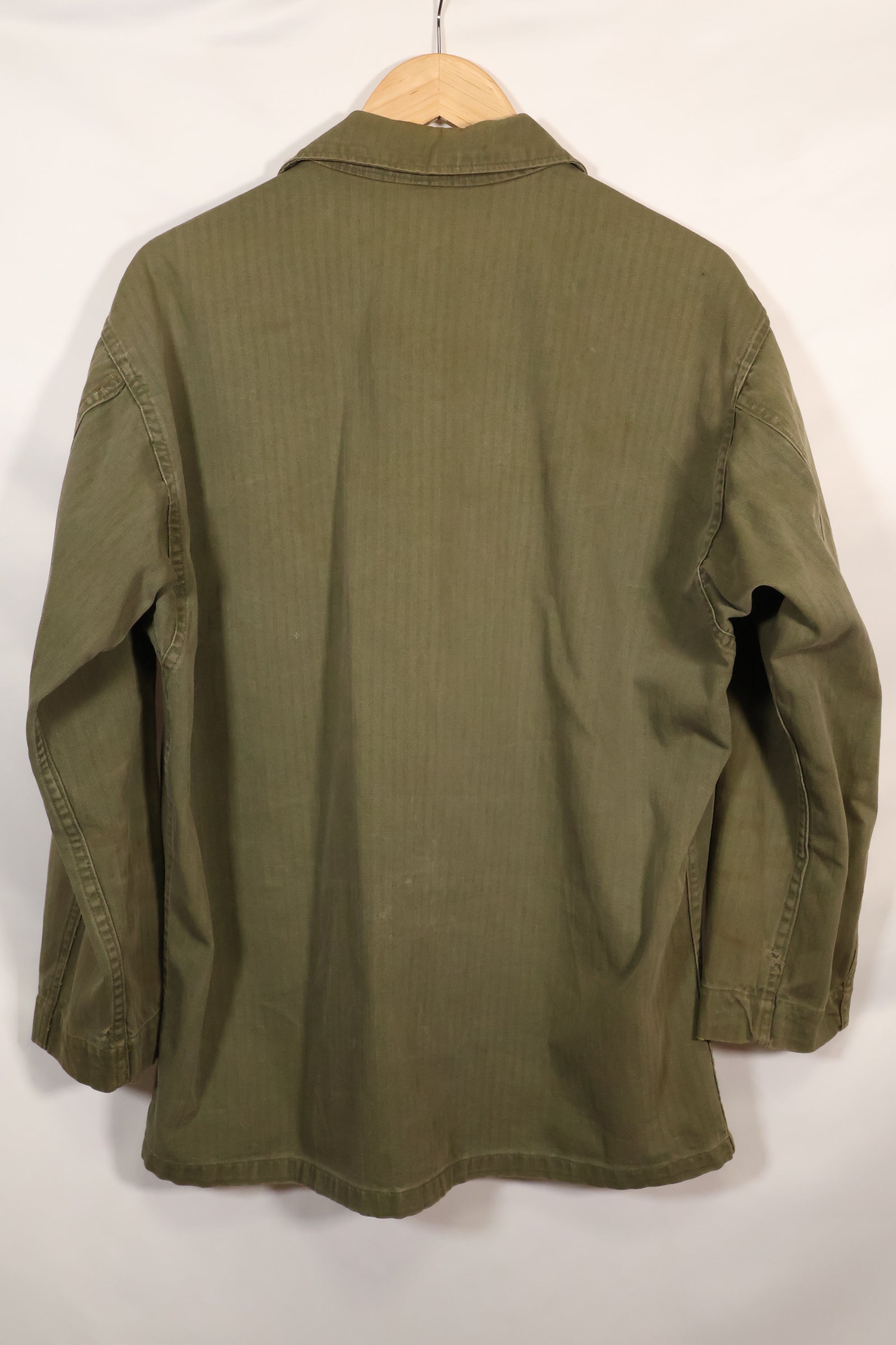 1940's US Army M43 HBT Utility Jacket, used, good condition.