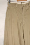 1960s 29X31 U.S. Army khaki pants, chinos, used, B