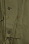 1940s-early 50s U.S. Navy, Army button deck pants, rain pants, used, A