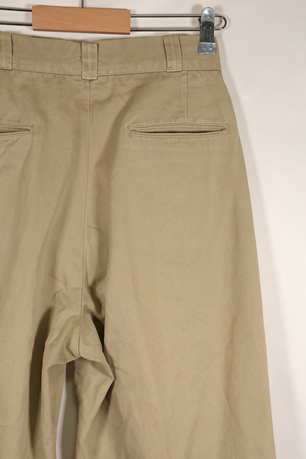 1960s 29X31 U.S. Army khaki pants, chinos, used, B