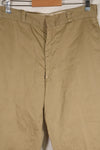 1960s U.S. Army khaki pants, chinos, used, C