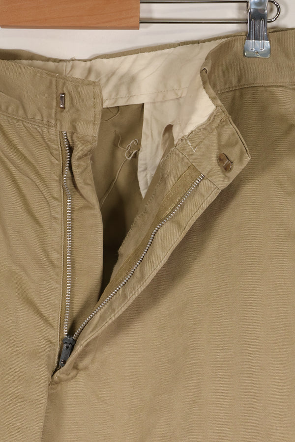 1960s U.S. Army khaki pants, chinos, used, C