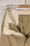 1960s U.S. Army khaki pants, chinos, used, C