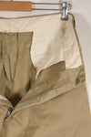 1960s U.S. Army khaki pants, chinos, used, C