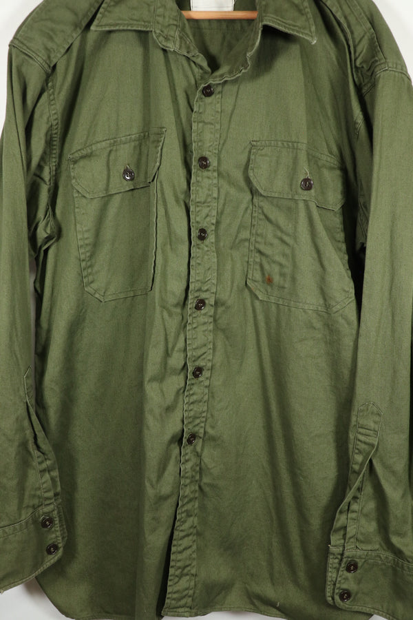 Real 1965 Australian Army Fatigue Shirt, used.