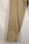 1970's Small Size U.S. Army Khaki Pants, used, used.