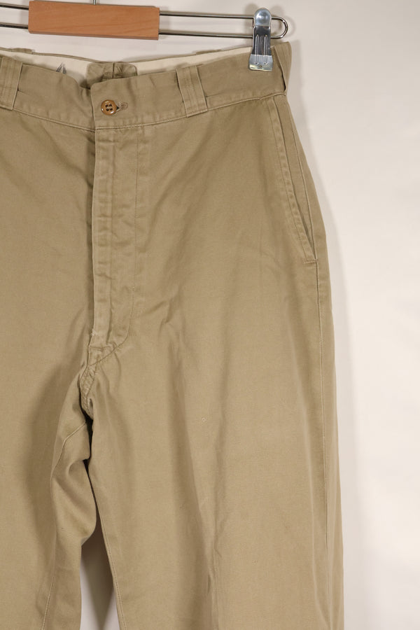 1970's Small Size U.S. Army Khaki Pants, used, used.