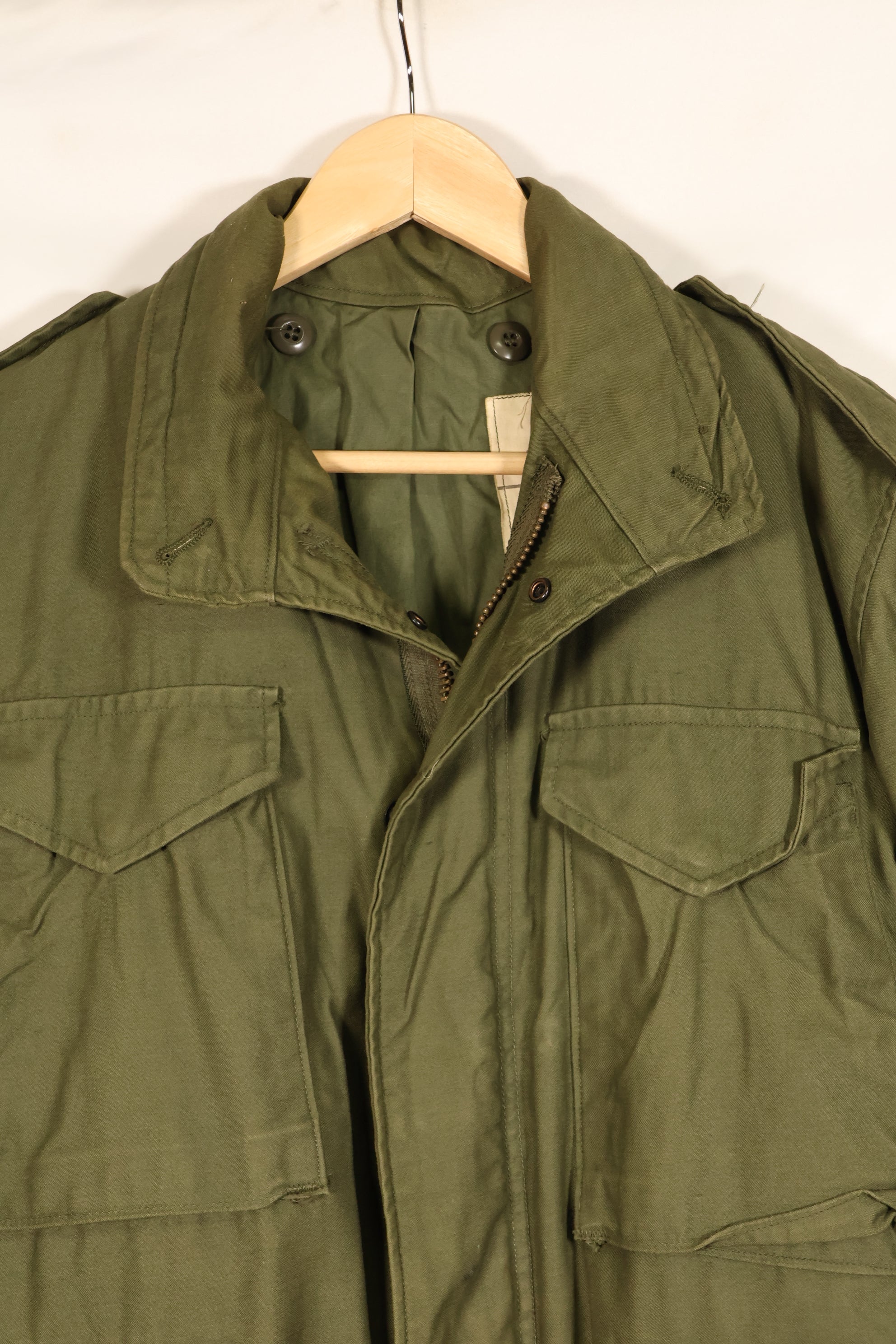 1975 Contract, S-R, U.S. Military, M65 Field Jacket, Good Condition, Jacket Only, Used