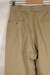 1970's Small Size U.S. Army Khaki Pants, used, used.