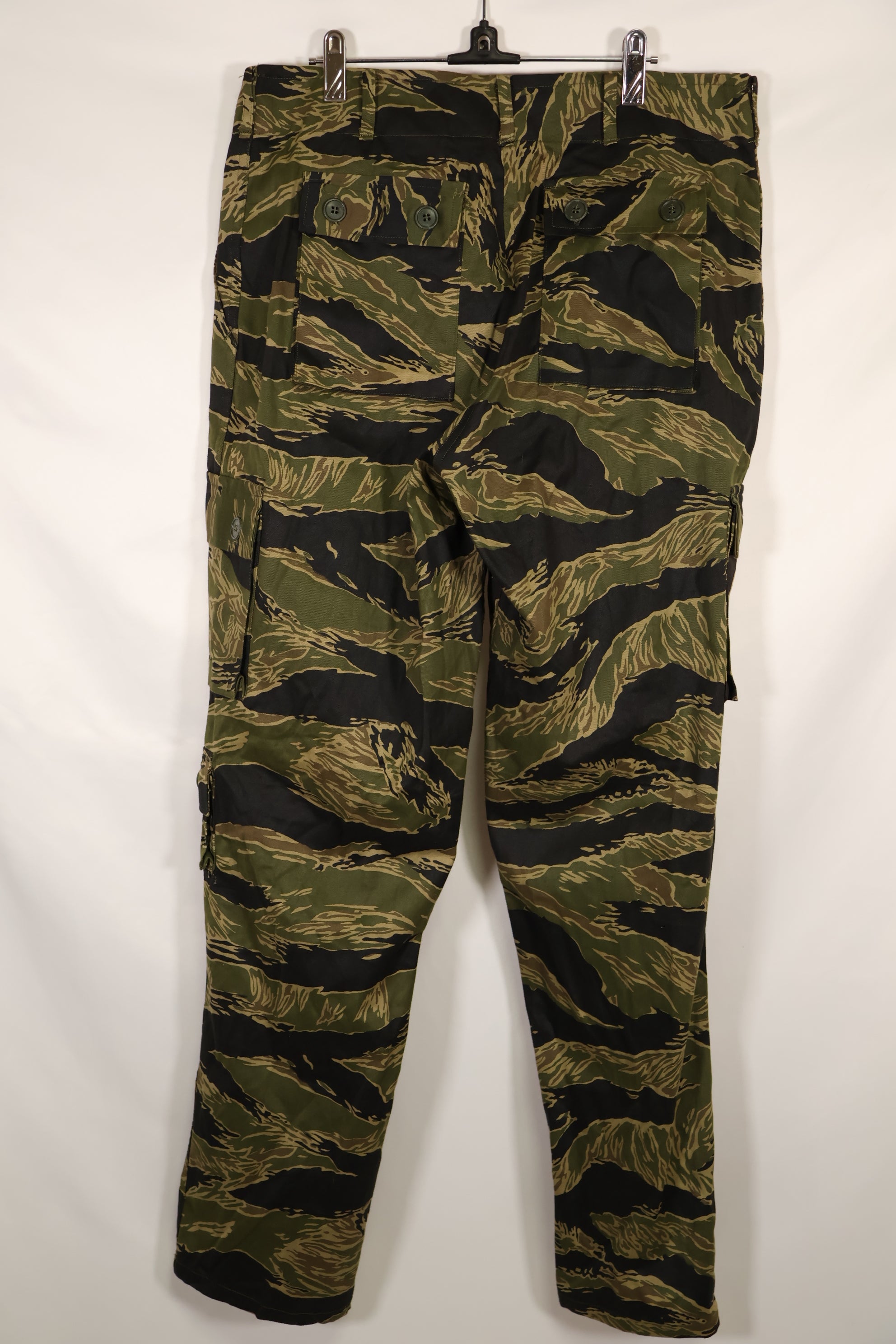 Real dead stock Okinawa Tiger Tiger stripe US cut pants US-M with Okinawa inspected stamp