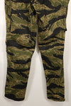 Real dead stock Okinawa Tiger Tiger stripe US cut pants US-M with Okinawa inspected stamp