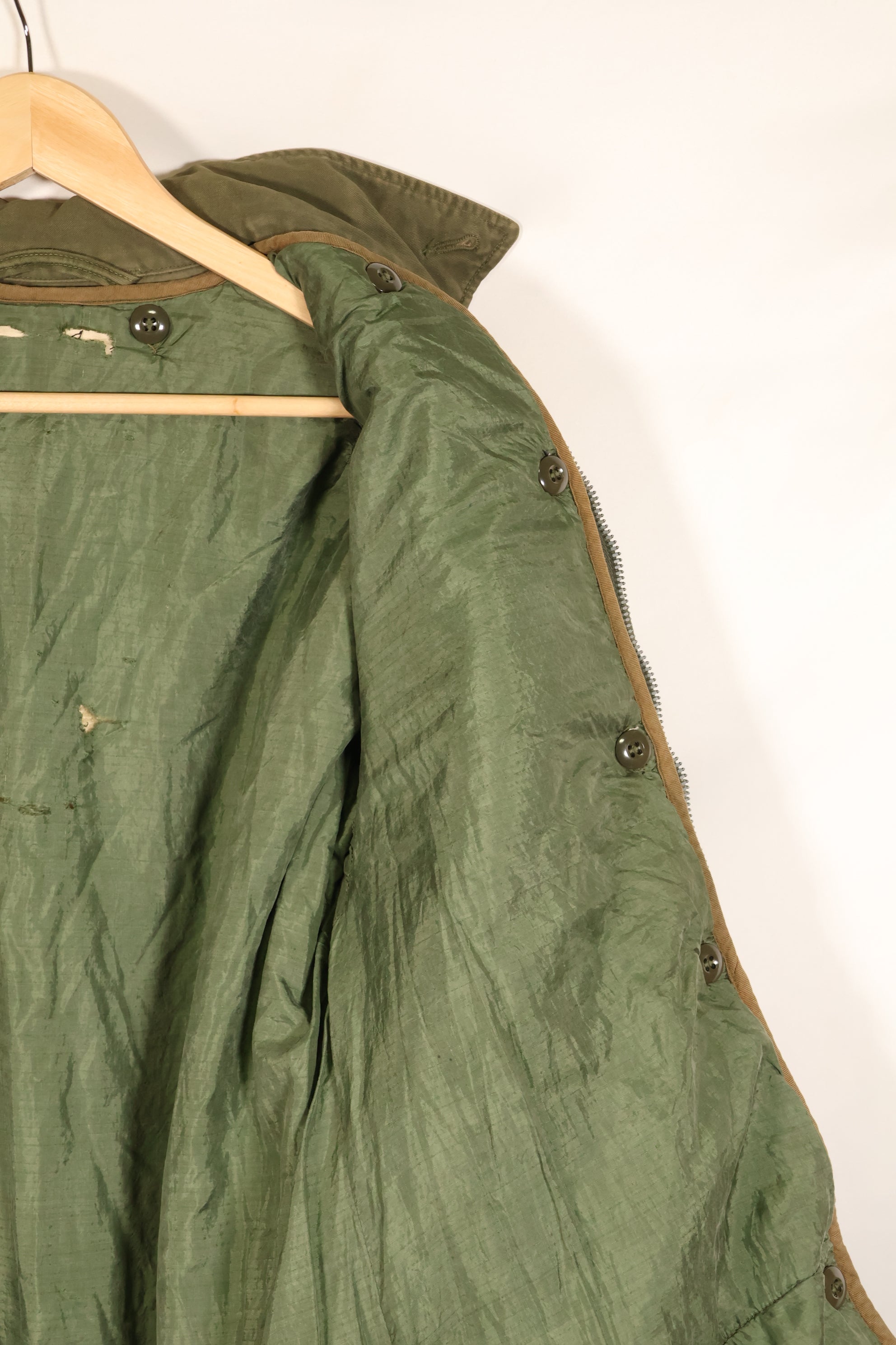Early 1960s Lot: M-R, U.S. Army M51 Field Jacket with Liner, Used