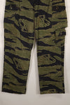 Real Classic Pattern Tiger Stripe Pants Asian Cut Used