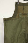 1940s-early 50s U.S. Navy deck pants, rain pants, used, C