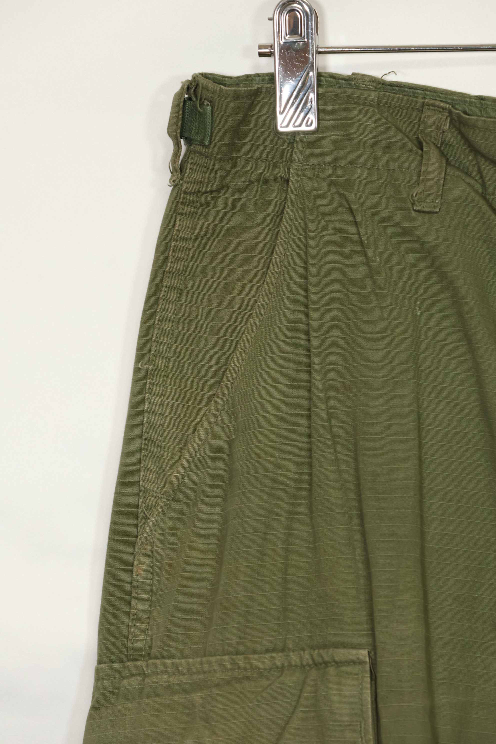 1969 Contract 4th Model Ripstop Jungle Fatigue Pants S-S Used