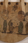 Custom-Made Item: Modified WWII U.S. Navy Duffle Bag with Tiger Stripe Pattern and Snoopy Motif by LA Kitzfitz