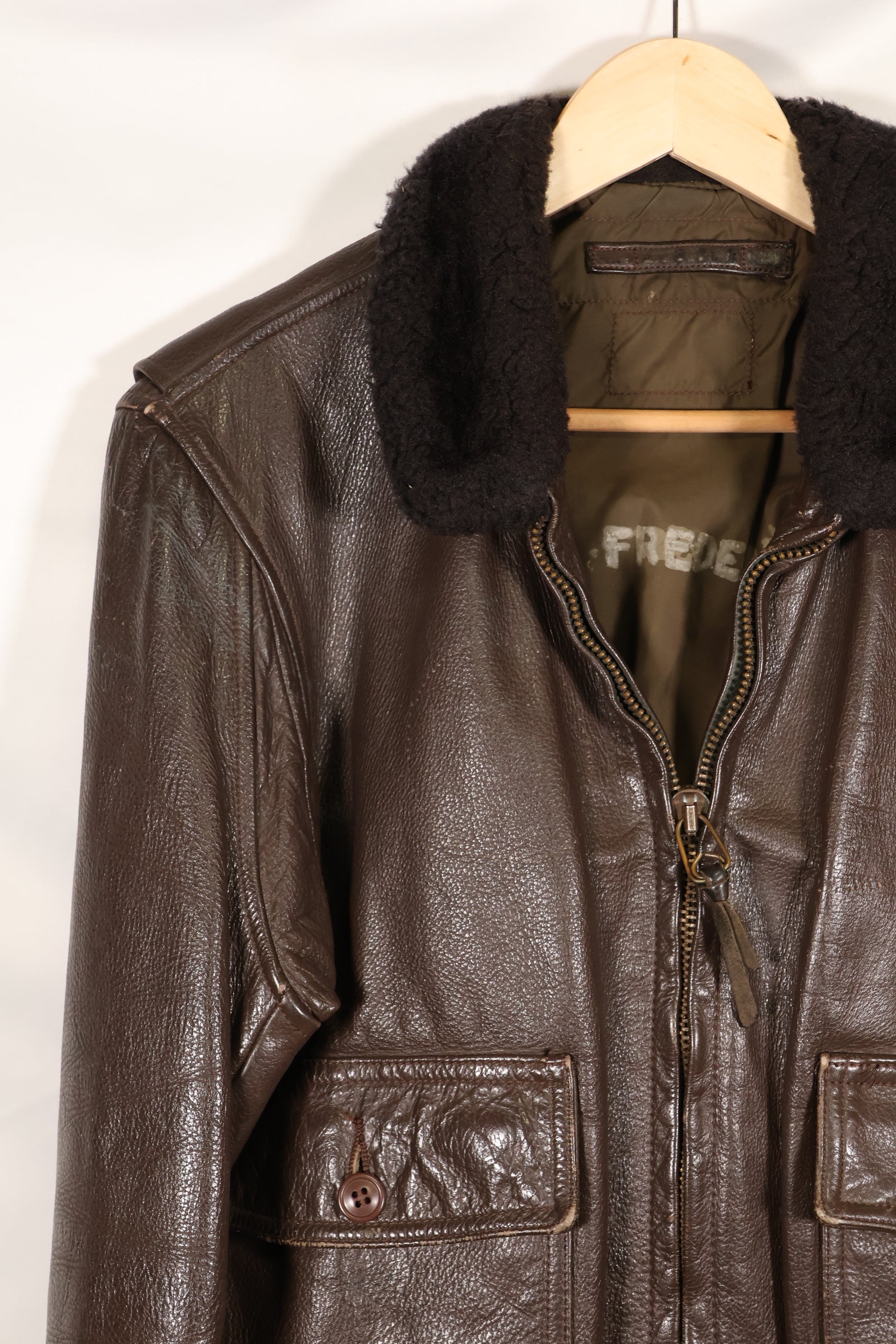 1970年代後半ロット　契約タグ欠損　G-1　インターメディエートゾーン　フライトジャケット　中古品