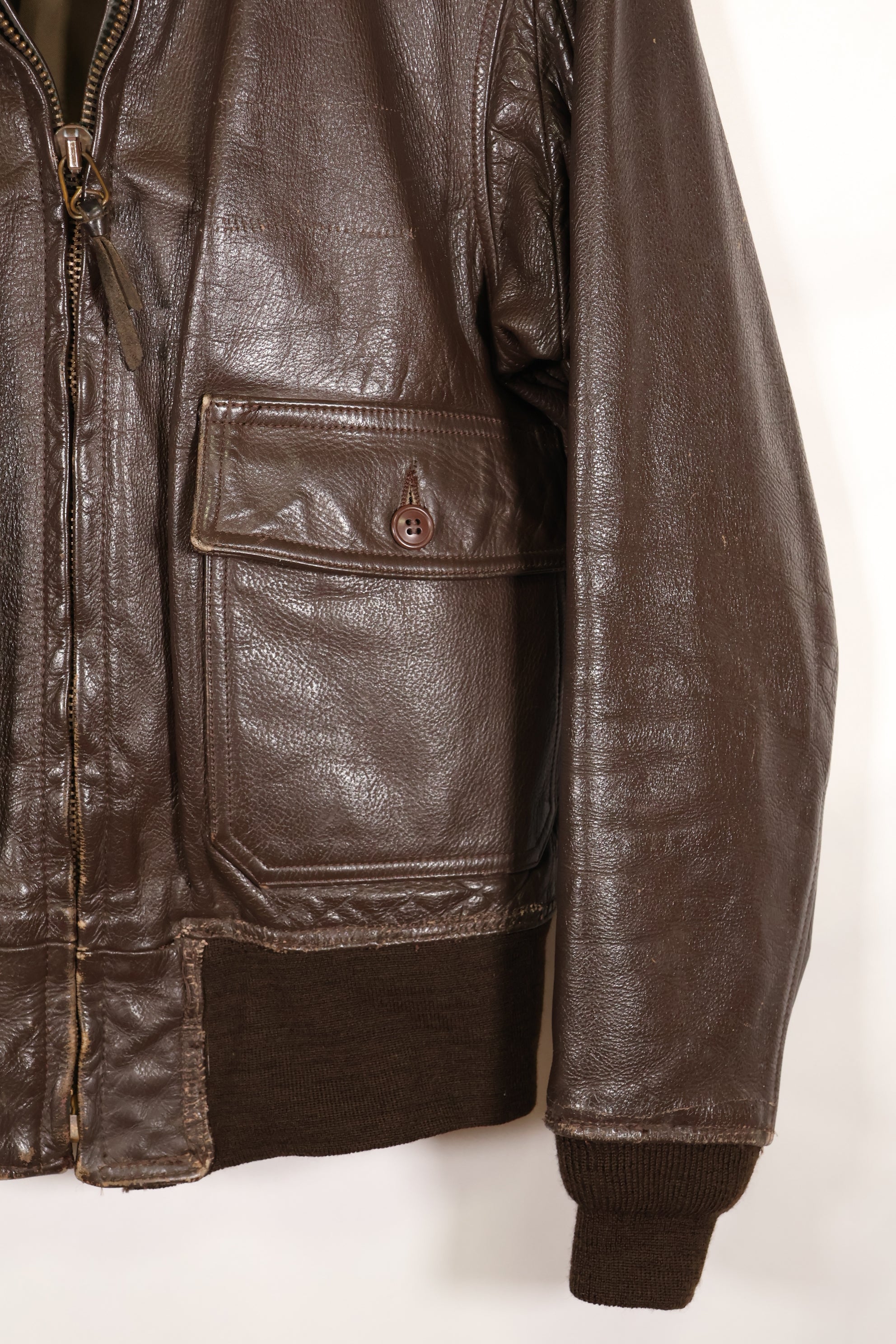 1970年代後半ロット　契約タグ欠損　G-1　インターメディエートゾーン　フライトジャケット　中古品