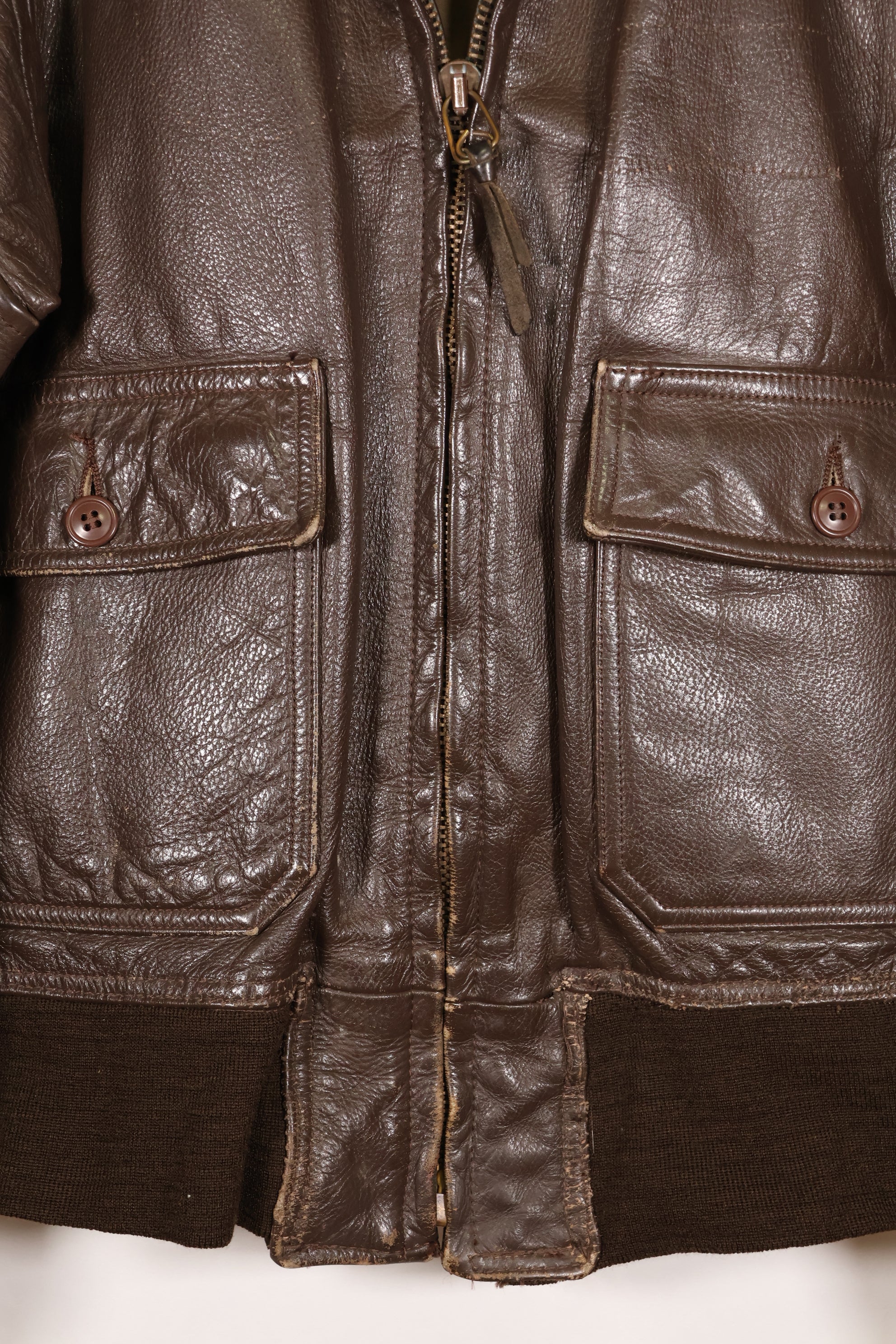 1970年代後半ロット　契約タグ欠損　G-1　インターメディエートゾーン　フライトジャケット　中古品