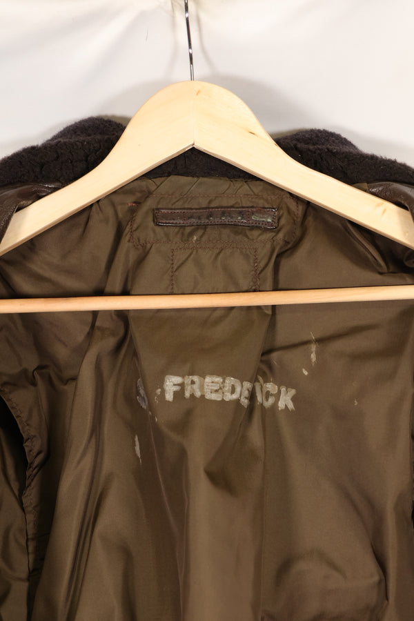 1970年代後半ロット　契約タグ欠損　G-1　インターメディエートゾーン　フライトジャケット　中古品