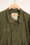 1977 Contract S-R U.S. Army M65 Field Parka, good condition, used.