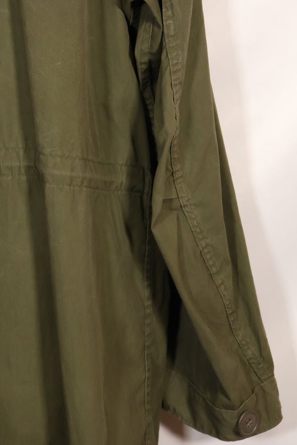 1977 Contract S-R U.S. Army M65 Field Parka, good condition, used.