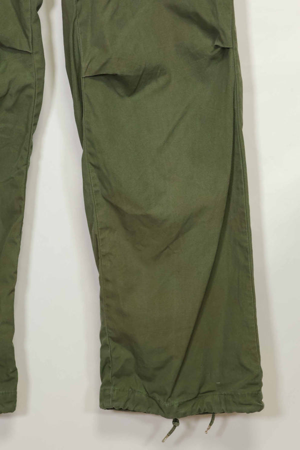 1967 Contract 3rd Model Non Ripstop Jungle Fatigue Pants S-R Used