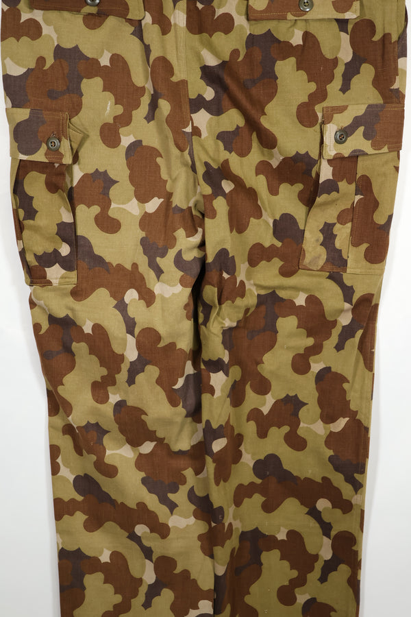 Real Fabric South Vietnam Field Military Police Cloud Camouflage Pants Used