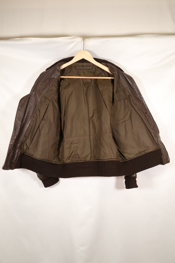 1970年代後半ロット　契約タグ欠損　G-1　インターメディエートゾーン　フライトジャケット　パッチ付き　中古品