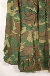 1968 Contract L-R Ripstop ERDL Camouflage Jungle Fatigue Jacket in good used condition