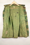1968 Contract L-R Ripstop ERDL Camouflage Jungle Fatigue Jacket in good used condition