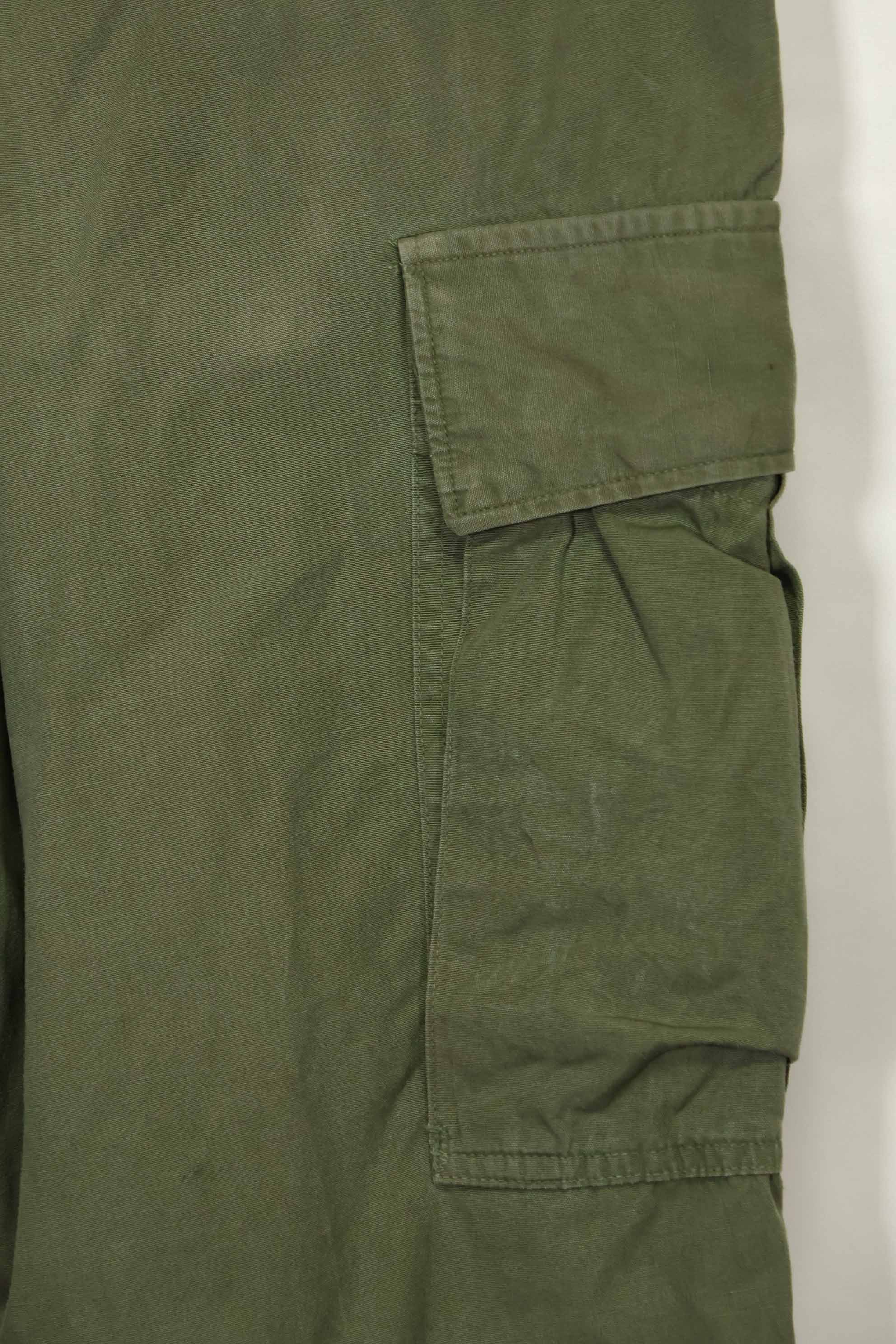 1967 Contract 3rd Model Non Ripstop Jungle Fatigue Pants S-R Used