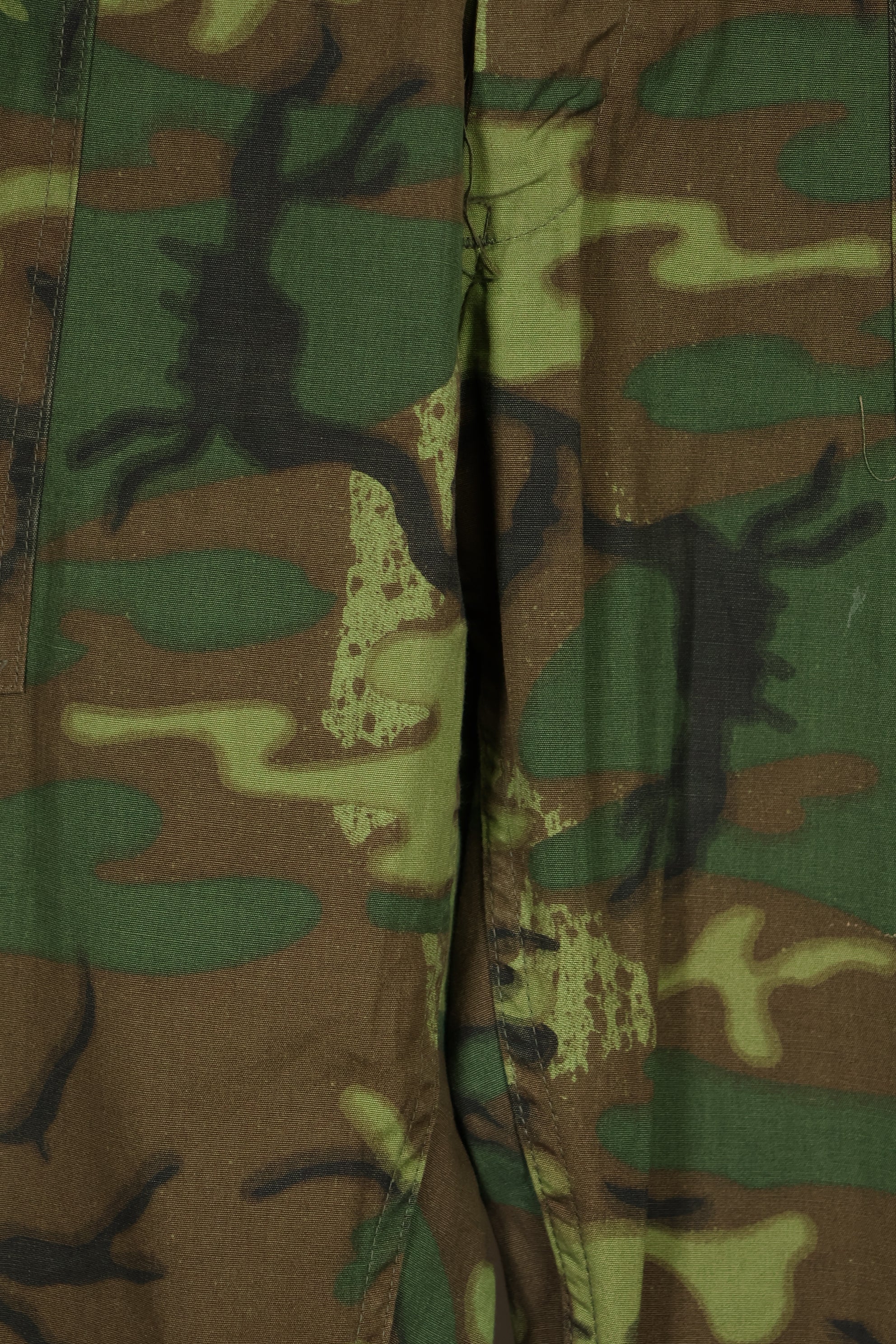 Civilian Product Real fabric non ripstop ERDL camouflage hunting pants, unused.