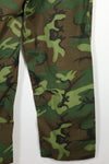 Civilian Product Real fabric non ripstop ERDL camouflage hunting pants, unused.