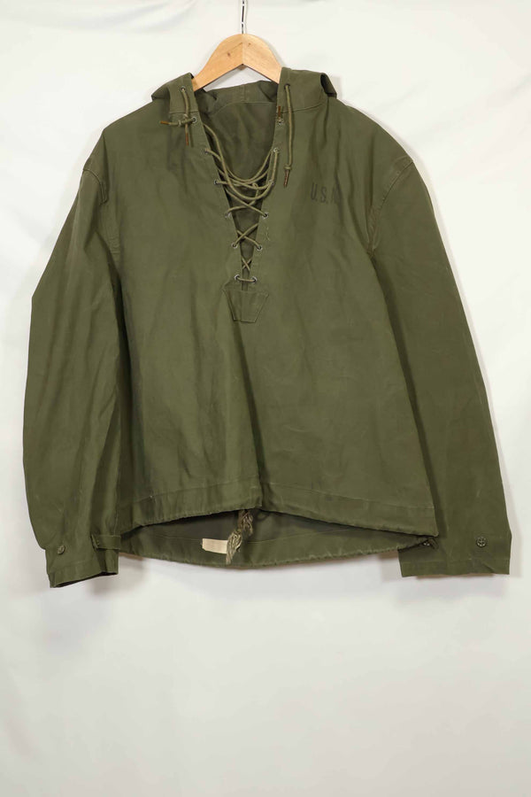 1950's U.S. Navy Deck Jacket Rain Jacket, Used, B