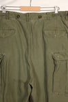 1952 Contract L-L US Army M-1951 Feed Pants, large size, used.