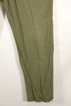 Late 1960s U.S. Army OG-107 Poplin fabric utility pants, used.