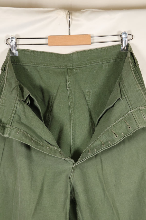 1960's lot, estimated 34 degrees USMC P-56 utility pants, used.