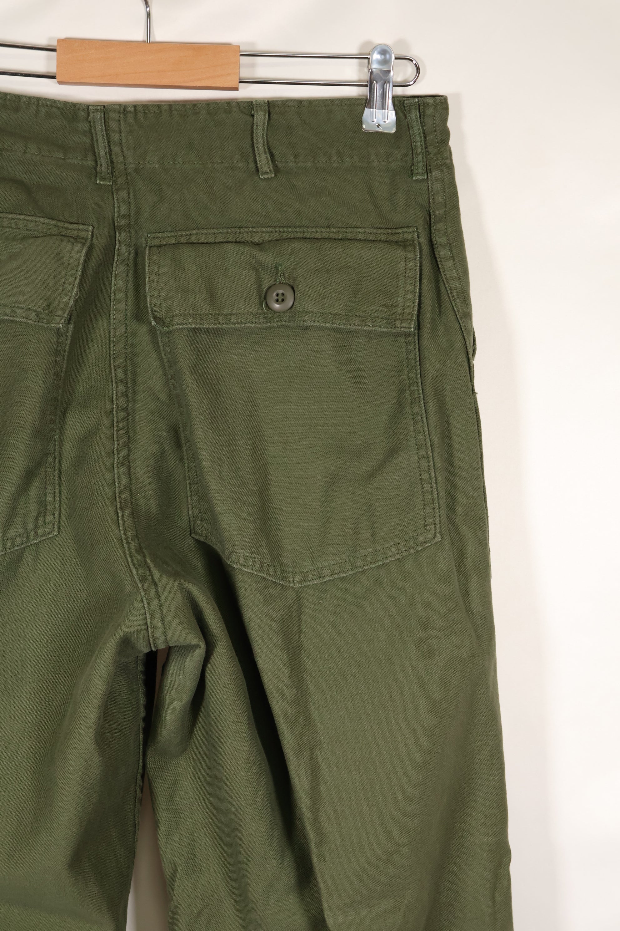 1968 Contract US Army OG-107 Utility Pants Baker Pants, nearly unused.