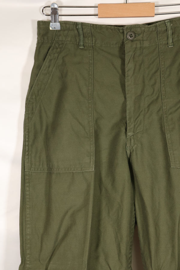 1968 Contract 32x31 US Army OG-107 Utility Pants Baker Pants Used