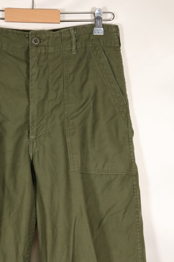1968 Contract 32x31 US Army OG-107 Utility Pants Baker Pants Used