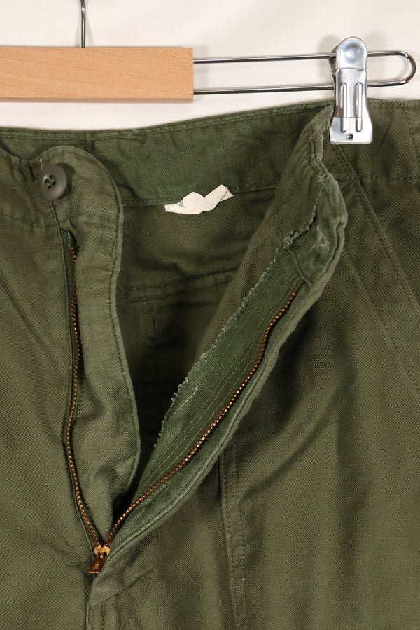 1968 Contract 32x31 US Army OG-107 Utility Pants Baker Pants Used