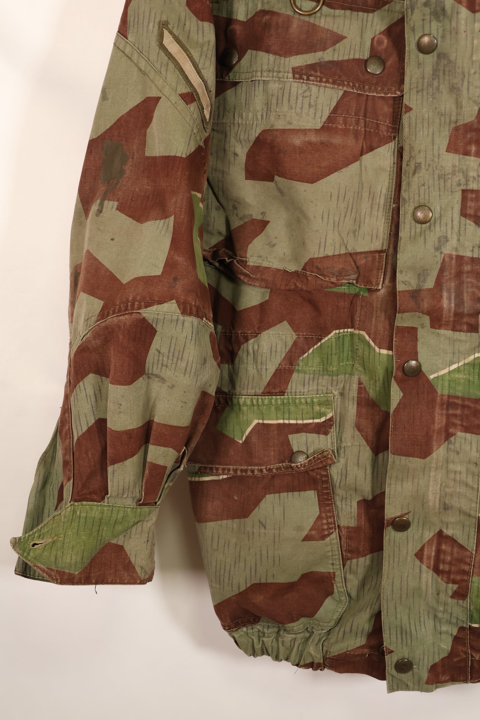 1950s, West Germany, Bundeswehr, Airborne Forces, Sprinter Camouflage, Airborne Jacket, Used