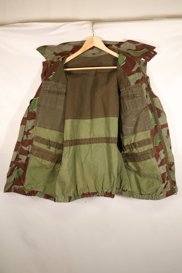 1950s, West Germany, Bundeswehr, Airborne Forces, Sprinter Camouflage, Airborne Jacket, Used