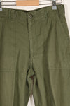1968 Contract 32x31 US Army OG-107 Utility Pants Baker Pants Used B